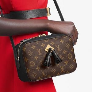 Louis Vuitton Saintoge Black Excellent Condition